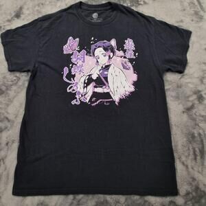 Demon Slayer Shinobu Kocho Shirt Mens Large Anime Graphic Tee Kimetsu no Yaiba